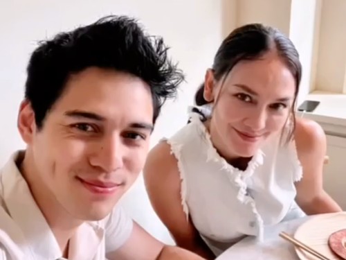 Luna Maya dan Maxime Bouttier