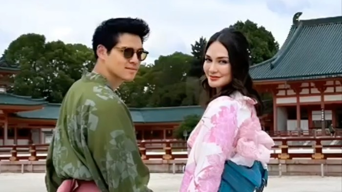 Luna Maya dan Maxime Bouttier