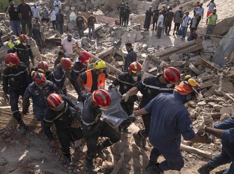 Maroko Porak-poranda Diguncang Gempa, Korban Tewas Hampir 3.000 Jiwa