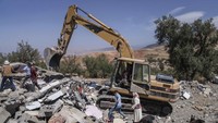 Gempa berkekuatan 6,8 skala richter melanda Pegunungan High Atlas pada Jumat (8/9) malam, gempa meratakan rumah-rumah yang umumnya dibuat secara tradisional dari bata lumpur.