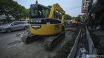 Menanti Rampungnya Proyek Saluran Air dan Trotoar di Matraman