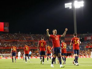 Momen Spanyol Pesta Gol ke Gawang Siprus