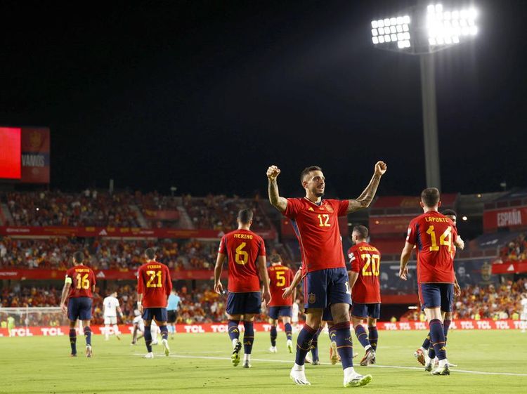 Momen Spanyol Pesta Gol ke Gawang Siprus