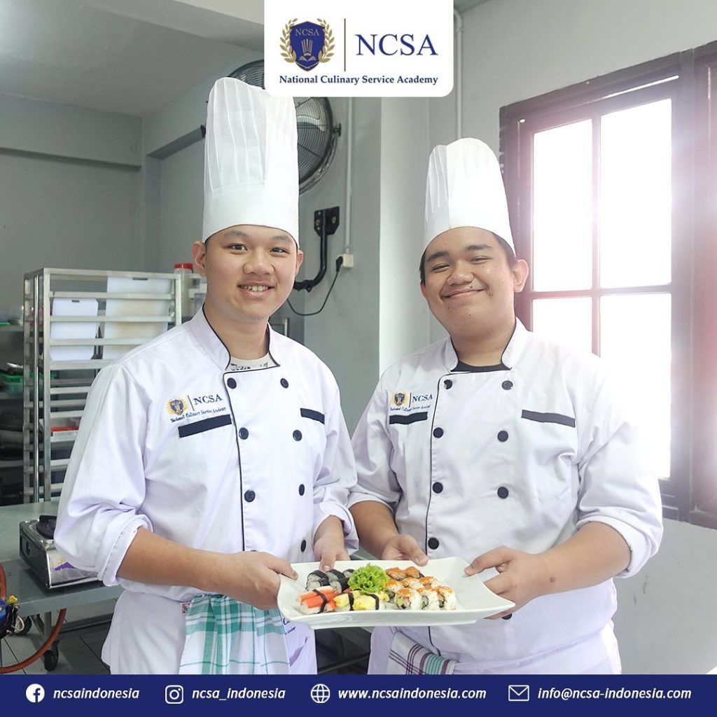 NCSA (National Culinary Service Academy) Surabaya.