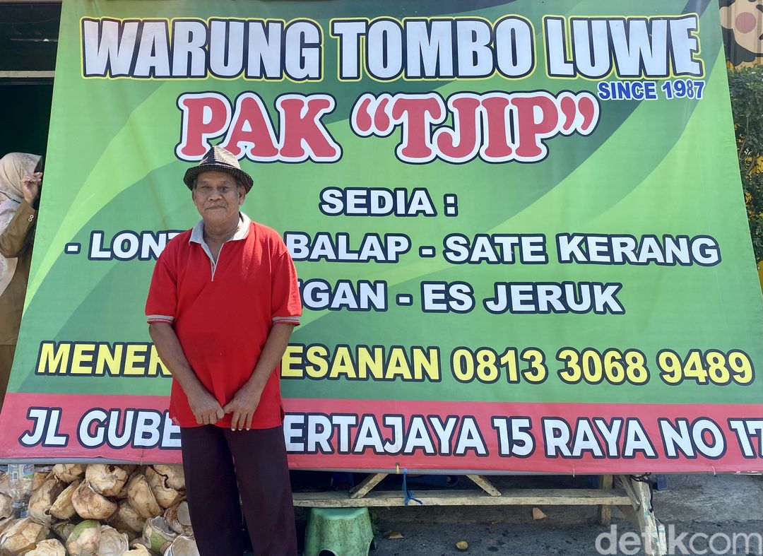 Nikmatnya Lontong Balap Pak Tjip yang sudah ada sejak 1987 di Surabaya
