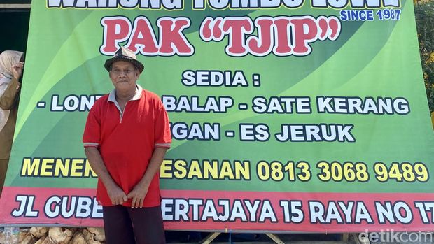 Nikmatnya Lontong Balap Pak Tjip yang sudah ada sejak 1987 di Surabaya