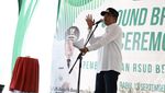 Momen Bupati Bandung Resmikan Groundbreaking RSUD di Desa Tegalluar