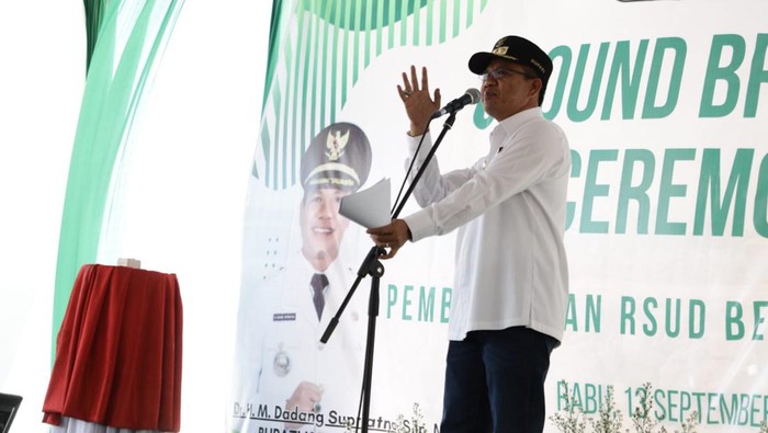 Peresmian ground breaking RSUD Bedas Bojongsoang