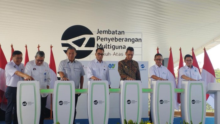 Peresmian JPM Dukuh Atas (Brigitta-detikcom)