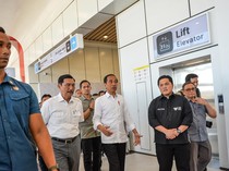 Jajal Kereta Cepat Bareng Jokowi, Erick: Berangkat Pagi, Sampai Masih Pagi