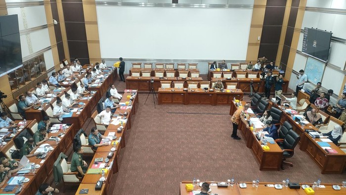 Rapat Komisi I DPR (Dwi/detikcom)