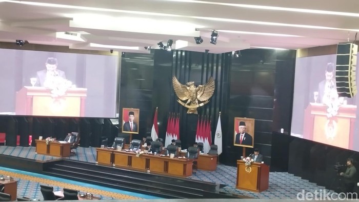 Rapat Paripurna DPRD DKI Jakarta (Brigitta Belia/detikcom)