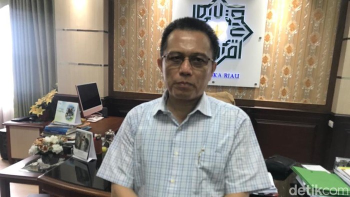 Rektor UIN Suska Riau Prof Khairunnas (Raja Adil/detikSumut)