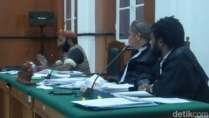 Sidang kasus suap dan gratifikasi Ricky Ham Pagawak. detikSulsel/Nur Afni Aripin