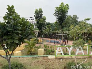 Satpol PP Depok Cek Viral Tisu Magic Bertebaran di Taman Cipayung