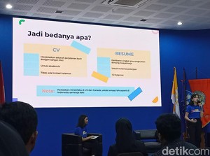 Mahasiswa Merapat! Ini Tips Personal Branding dan Bikin CV dari HRD detikcom