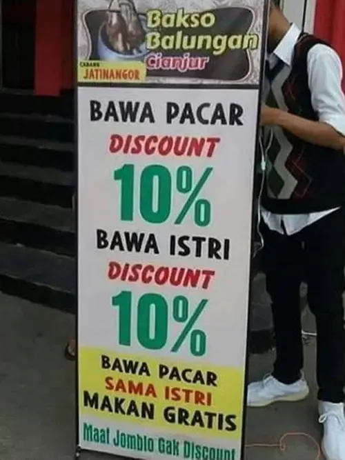 5 Promo dan Diskon Restoran Unik, Sesuai Tinggi Badan hingga Jumlah Pasangan