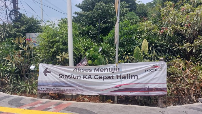 Akses Menuju Stasiun Kereta Cepat Halim