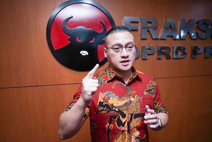 Anggota DPRD DKI Jakarta Komisi D, Fraksi PDI Perjuangan Hardiyanto Kenneth.