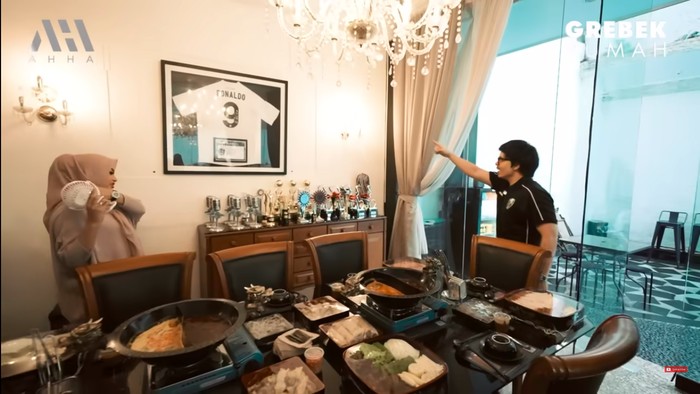 Dapur rumah Lesti Kejora