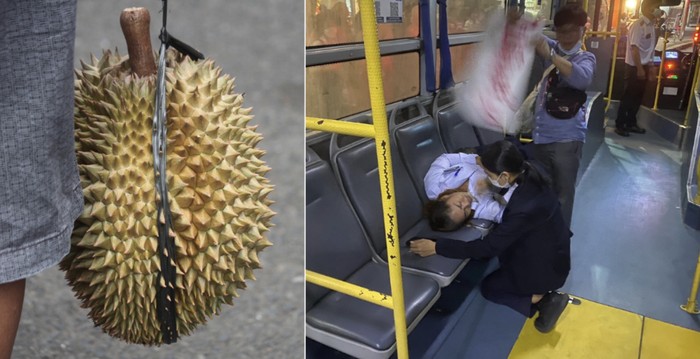Duh! Kondektur Bus Ini Pingsan Gara-gara Penumpang Bawa Durian