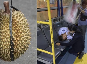 Duh! Kondektur Bus Ini Pingsan Gara-gara Penumpang Bawa Durian