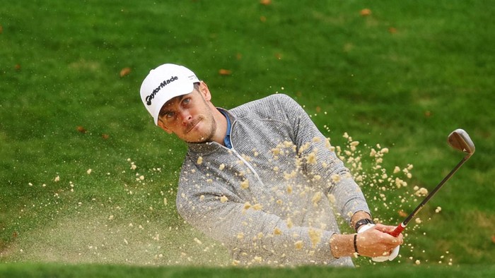 Golf - European Tour - BMW PGA Championship - Wentworth, Virginia Water, Britain - September 13, 2023 Former footballer Gareth Bale in action during the Pro-Am Action Images via Reuters/Paul Childs