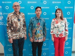 Bertemu ECOSOC PBB Paula Navaes, Gibran Bahas UMKM Solo Pascapandemi