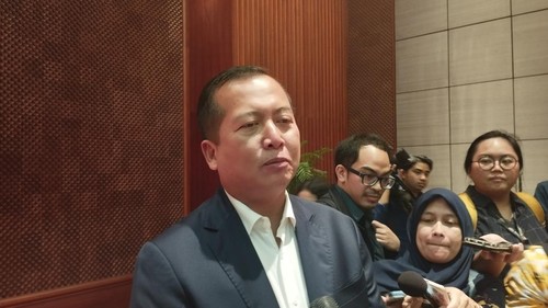 Juru bicara Kemlu RI, Lalu Muhamad Iqbal, (Brigitta Belia-detikcom)