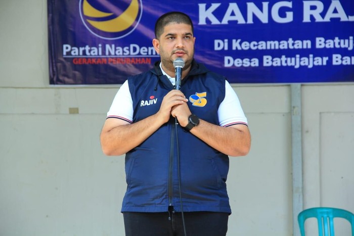 Ketua Dewan Pertimbangan DPW Partai Nasdem Jawa Barat Rajiv