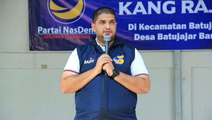 Ketua Dewan Pertimbangan DPW Partai Nasdem Jawa Barat Rajiv