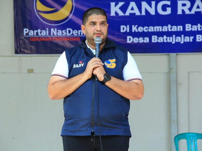 Ketua Dewan Pertimbangan DPW Partai Nasdem Jawa Barat Rajiv