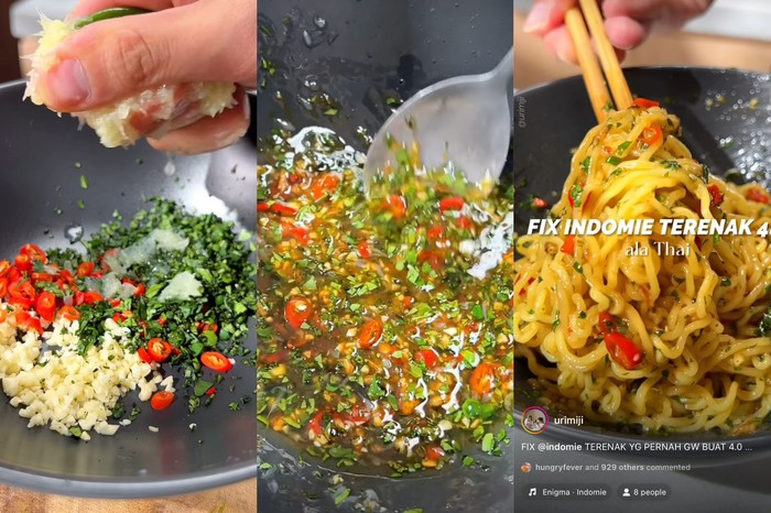Kreasi Indomie di berbagai negara