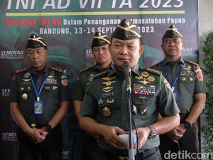KSAD Dudung Bicara Strategi Tangani Konflik di Papua