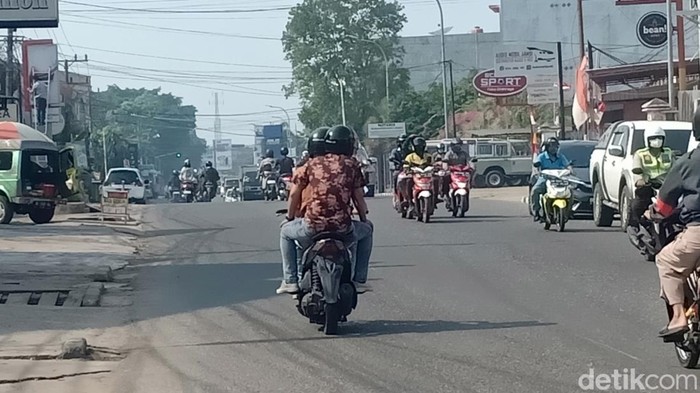 Kualitas udara di Jambi masih dalam kategori tidak sehat
