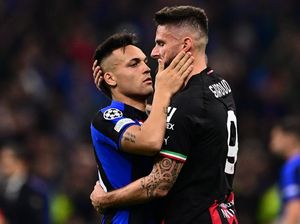 Inter Milan Vs AC Milan: Adu Tajam Lautaro dan Giroud