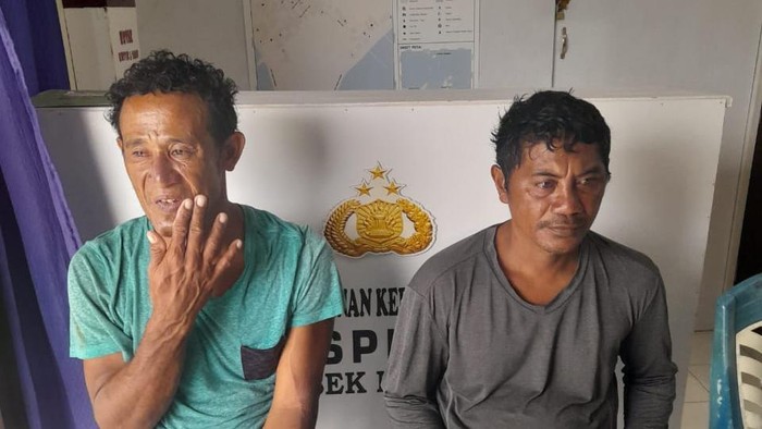 Dua orang nelayan bernama Sukri Soleman (41) dan Yusup Abd Rahman (45) asal Kabupaten Pulau Morotai, Maluku Utara ditemukan selamat usai dua pekan dilaporkan hilang.