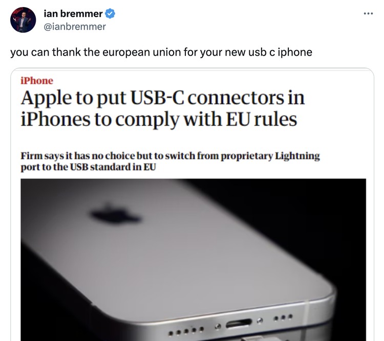 Meme iPhone USB-C