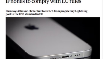 Karena peraturan Uni Eropa, Apple akhirnya menyerah dan membenamkan USB-C ke iPhone 15. Foto: Twitter