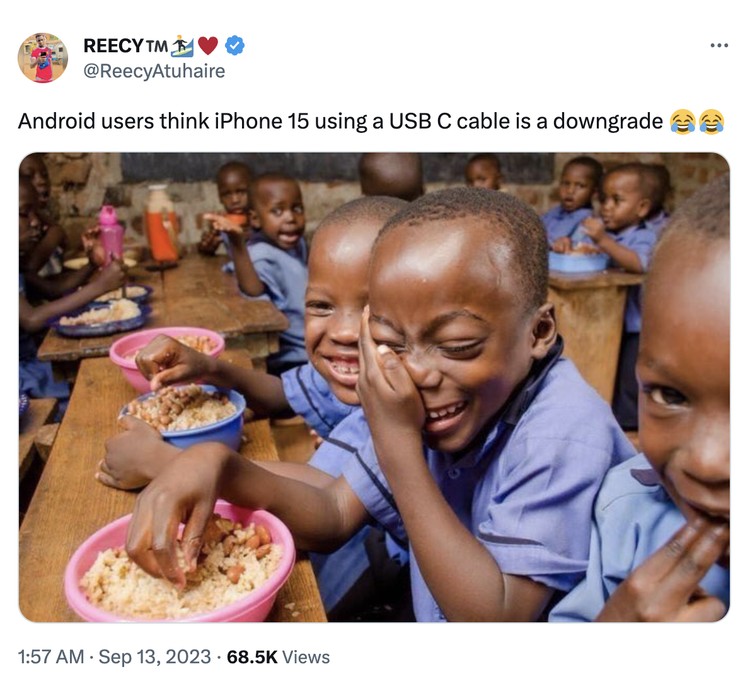 Meme iPhone USB-C Meme iPhone USB-C