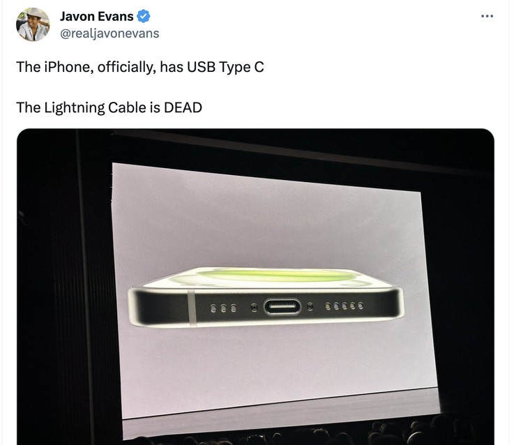 Meme iPhone USB-C
