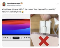 Meme iPhone USB-C
