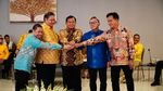 Momen Akrab Prabowo dan Para Elite Koalisi Indonesia Maju