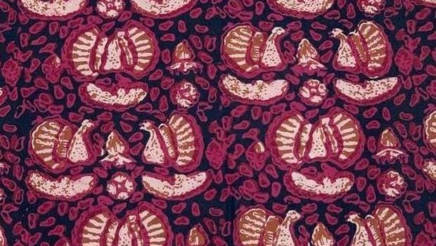 Motif Batik Jambi Burung Kuau Ngeram