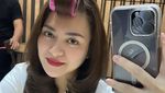 7 Potret Penampilan Baru Nathalie Holscher, Kini Berponi