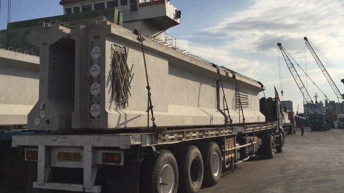 Pasokan Girder ke Timor Leste