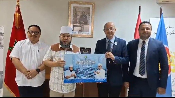 Pemkot Bengkulu serahkan bantuan untuk korban gempa Maroko melalui Duta Besar Maroko di Indonesia.