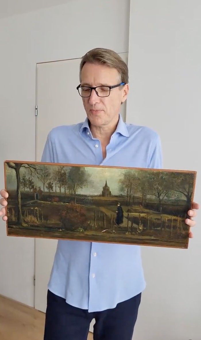 Penemu Lukisan Van Gogh yang Dicuri