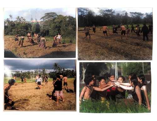 Permainan tradisional megandu asal Tabanan. (Dok. Direktorat Jenderal Kekayaan Intelektual)
