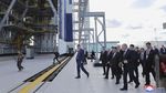 Potret Akrab Kim Jong Un dan Putin di Pusat Antariksa Rusia